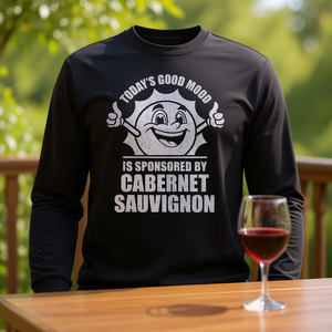 T-shirt à manches longues Good Mood Cabernet Sauvignon de aujourd'hui - Product Image 3