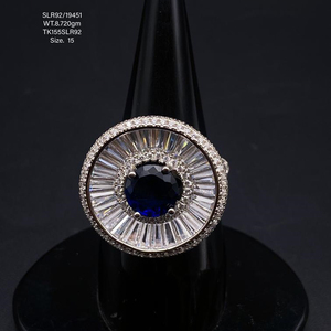 Anillos de accesorios de joyería chapados en oro personalizados, regalo de Navidad, anillo de joyería fina, anillos de banda de plata sólida 925, fabricación de circón - Product Image 5