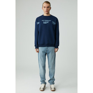 Sudadera de Algodón Orgánico para Hombre con Detalle Estampado de GRIMELANGE por CASSY - Product Image 5