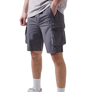 Pantalones Cortos Deportivos de Algodón para Hombre, Ligeros, para Gimnasio, Verano, Estilo Informal, Personalizados, Venta de Fábrica - Product Image 1