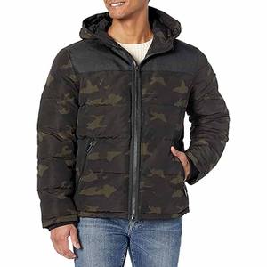 Venta al por mayor logotipo personalizado Oem estampado invierno abajo abrigo burbuja chaqueta hombres de gran tamaño al aire libre hombres Puffer chaquetas subidas por Dress Sports - Product Image 1