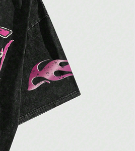 T-shirts hommes DTG DTF Streetwear surdimensionnés en coton à manches courtes imprimé graphique t-shirt décontracté vente en gros - Product Image 4