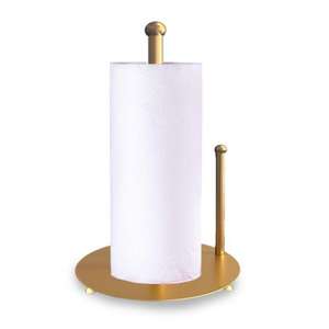 Porte-serviettes en métal de style vintage haut de gamme avec de belles détails et un design personnalisable pour une décoration élégante de la maison - Product Image 2