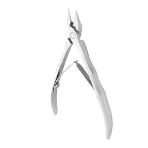 Pinzas para uñas de manicura de alta calidad de 14 mm con mango ruso Acabado de arena Pinzas para cutículas para dedos para bebés - Product Image 3