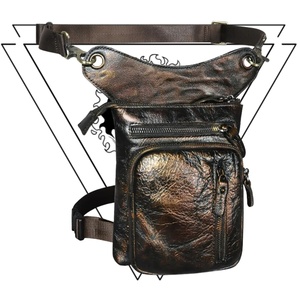 100% avion cuir ceinture cuisse pochette goutte jambe étui hanche fronde Pack utilitaire Bum sac tous les jours voyage sangle randonnée LLB-0056E - Product Image 4