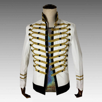 Veste intelligente et légère pour batteurs avec tissu de mobilité amélioré et détails de conception subtils inspirés du rock