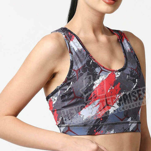 Soutien-gorge de sport professionnel pour femmes avec logo personnalisé Soutien-gorge de sport de haute qualité avec fonction respirante Meilleur nouveau design - Product Image 4