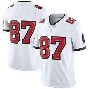High Quality 100% Polyester American <b>Football</b> Jersey Custom Design Embroidery Heat-Transfer Printed Short Sleeve Breathable - Product Image 2
