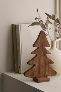 Arbre de Noël en bois écologique moderne de Antique Creations avec taille et forme personnalisables - Product Image 4