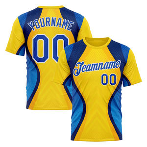 Camiseta de hombre de último diseño con nombre y número, camiseta de manga corta de talla grande transpirable de secado rápido para hombre - Product Image 2