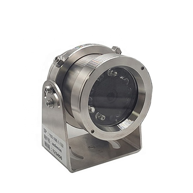 Dakang Explosion Marine Stainless 2MP 1080P CMOS IP66 Waterproof H.265 CCTV Camera 4-in-1 TVI CVI AHD CVBS 20m IR BNC Coaxial