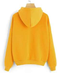 Sweats à capuche et sweat-shirts en polaire tricotés imprimés pour femmes hiver décontracté écologique imperméable respirant Logo dos - Product Image 6