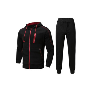 2025 nuevo chándal para hombre hecho a medida de alta calidad con logotipo personalizado chándal con cremallera para hombre fabricado por Isha Industry - Product Image 1