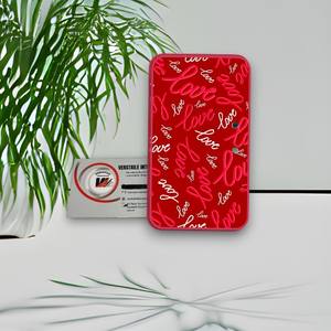 Tuiles à cils personnalisables rouge vif, étiquette privée, plaque magnétique en acrylique, nœud, diamant, fleur, cœur, papillon, carré, sur mesure - Product Image 3