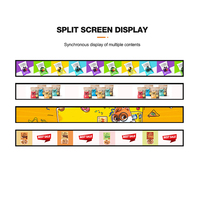 Convenience Store 35 inch 37 inch WiFi Android 11 Bar Strip Smart Prijskaartje Digitale Reclame Elektronische Schapdisplay