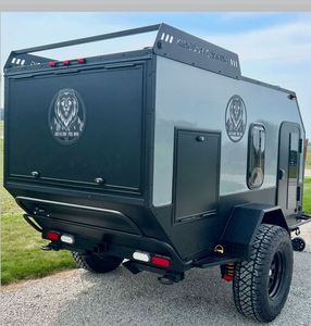Livraison rapide, mini caravane en forme de larme, camping-car de voyage, remorques de camping, imperméable, moderne, avec douche, achetez maintenant, prix bas. - Product Image 2