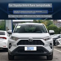 Pour Toyota RAV4 2020 2021 2022 2023 2024 Remplacement du cache de phare LED, coque de phare avant, abat-jour en plastique PC transparent