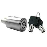 Cylindres de serrure tubulaires en alliage de zinc de haute qualité Installation facile et utilisation simple pour les voitures sécurisées Motos Vélos Etc.
