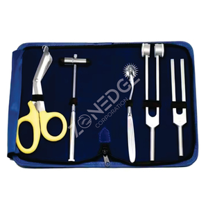 Kit de diagnostic étudiant en médecine de haute qualité marteau réflexe et diapason ensemble Kit de percussion réflexe de haute qualité en acier inoxydable - Product Image 4