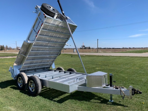 รถดัมพ์พ่วงไฮดรอลิกใหม่สำหรับฟาร์มมีวางจำหน่ายแล้วตอนนี้มีกำลังรับน้ำหนักมากและราคาต่ำซื้อวันนี้พร้อมบริการจัดส่งด่วน - Product Image 3