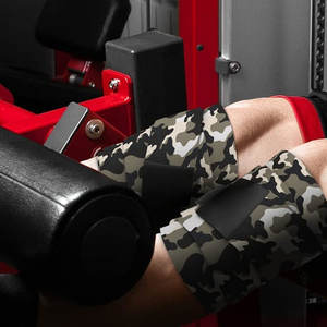 Best-seller Bas quantité minimale de commande Fitness Genouillères Vêtements d'entraînement Grande Taille Genou Wraps Fabriqué Au Pakistan - Product Image 6