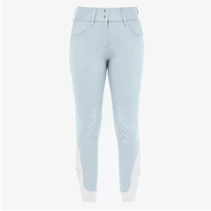 Pantalones de equitación de alto rendimiento para mujer, largos, impermeables, de secado rápido, con cuentas en relieve, personalizados - Product Image 1