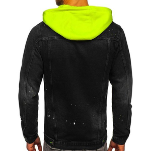 แจ็กเก็ตยีนส์สำหรับผู้ชายเสื้อแจ็กเก็ตสำหรับผู้ชายเสื้อแจ็กเก็ตสำหรับผู้ชายดีไซน์ใหม่ล่าสุด - Product Image 2