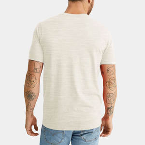 Unisexe-Adulte Tri-Blend Crewneck T-shirt à manches courtes T-shirt homme à manches courtes en coton Chemise décontractée - Product Image 2