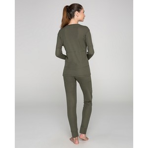 Ensemble de sous-vêtements turcs longs et thermiques pour femmes, de haute qualité, doux et chauds, noirs - Product Image 6