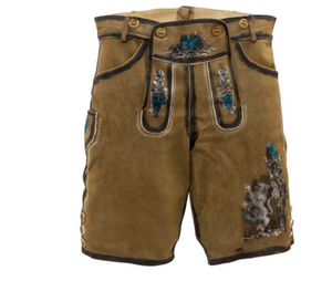 Lederhosen Bavarian lederhosen แบบคลาสสิกสำหรับผู้ชายขายส่ง - Product Image 3