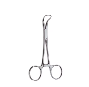 Pinza de Acero Inoxidable para Levantar Toallas, Pinza para Agarrar Tela, Pinza Puntiaguda con Orificio Fijo para Hombres de SurgiRight Instruments - Product Image 1
