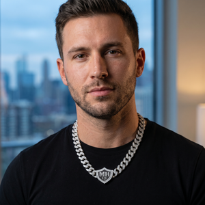 Chaîne cubaine Miami en argent de qualité supérieure avec finition diamantée en moissanite, élégance intemporelle en argent, chaîne élégante unisexe pour homme - Product Image 4
