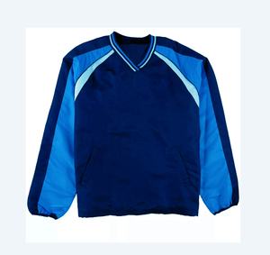 Pull-over à col en V et à manches longues personnalisé Windshirt à logo personnalisé d'automne décontracté pour hommes - Product Image 5