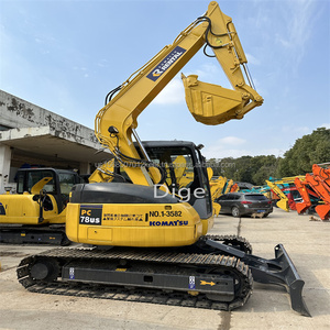 <b>Used</b> <b>Excavator</b> <b>Used</b> Komatsu <b>Excavator</b> Japan Original PC78US 7.8Ton Hydraulic Crawler <b>Excavator</b> <b>Used</b> Machine - Product Image 5
