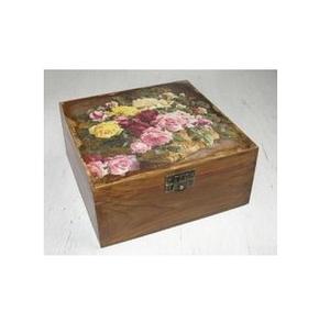 Modern Style Fashion Jewellery Gift For Necklace <b>Box</b> With Meena Cattle Printing Handcrafted With Excellent Quality Square Shape - Product Image 3