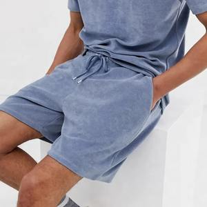 Personnalisé 360 GSM Vintage Oversize t-shirt Baggy Sweat Shorts Ensemble Unisexe Acid Wash t-shirt et Shorts Ensemble - Product Image 2