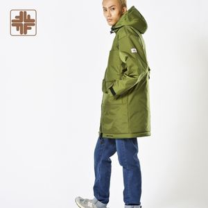 Waterproof Zipper Men's Eco-Friendly Insulated Heavy Hooded Winter <b>Coats</b> for Evenings Out - Product Image 3