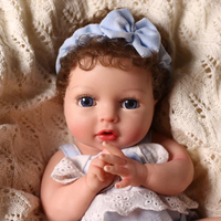 Poupée Reborn Fille en Silicone Réaliste Corps Entier Babeside Terry 30 cm