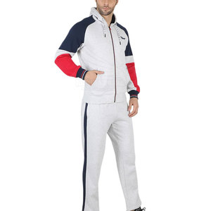 Nuevo diseño de moda su propio logotipo hombres trajes de chándal con cremallera más cálido chándal para hombres - Product Image 4