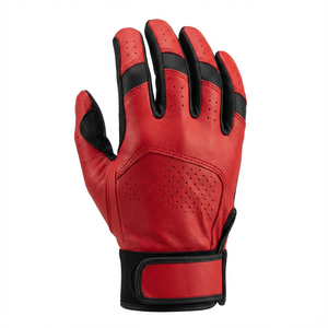 Gants de baseball professionnels personnalisés pour hommes, entraînement au frappeur, cuir véritable, gants de frappeur de baseball, aspect élégant, sensation confortable - Product Image 3