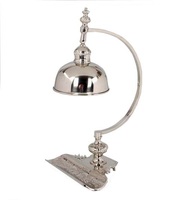 Lampe de table LED réglable en laiton moderne avec gradateur d'éclairage de décoration de maison