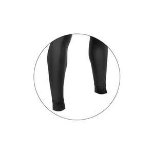 Vêtements de sport sur mesure en gros pour hommes : Leggings respirants à séchage rapide en coton et fibre de bambou, taille élastique, longueur intégrale, personnalisables - Product Image 5