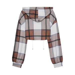 Nouveautés légères, grandes tailles, respirantes, anti-boulochage, sweats à capuche courts à manches longues, vêtements d'extérieur, sweats à capuche courts pour femmes - Product Image 3