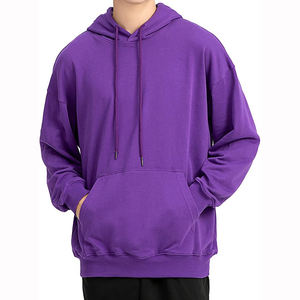 Personalizado peso pesado 500 GSM caída hombro Sudadera con capucha fabricantes en blanco 100% algodón de gran tamaño de alta calidad con capucha - Product Image 6