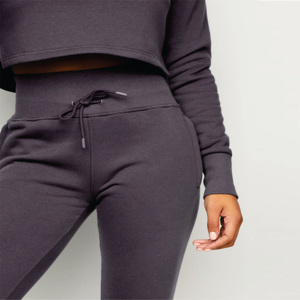 OFT erersey Abric it louch it 65% ottotton 35% ololyester cript louch ogger Teal rey omen's racksuit ottottoms - Product Image 6