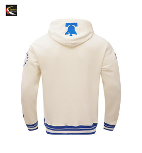 Sudadera con capucha para hombre superventas al por mayor con bordado de chenilla suministro de fábrica al por mayor precio bajo - Product Image 2