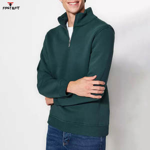 Dernières tendances de la mode, vêtements décontractés à bas prix, sweat-shirts à demi-zip en coton 100% pour l'hiver, vente en gros, design personnalisé, sweat-shirt pour homme - Product Image 2