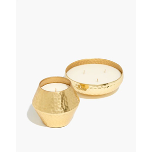 Bougeoir de luxe en métal poli en cuivre et acier inoxydable, parfait pour la vaisselle d'intérieur et la décoration intérieure. - Product Image 6