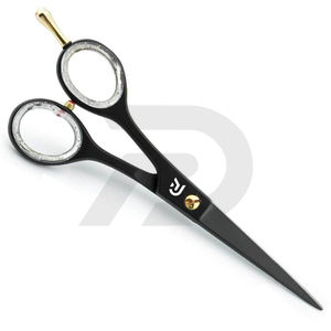 Tijeras de pelo profesionales simétricas clásicas, cuchillas de concha curvas afiladas, tijeras de peluquero de acero inoxidable, suministros de peluquería - Product Image 5