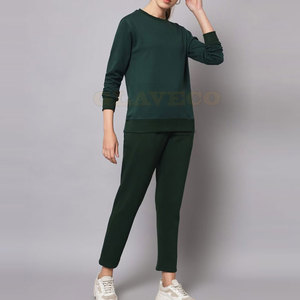 Regular Fit Cotton Made Sweat <b>Suits</b> For <b>Women</b> OEM Service Quick Dry Best Selling <b>Women</b> Sweat <b>Suits</b> - Product Image 2